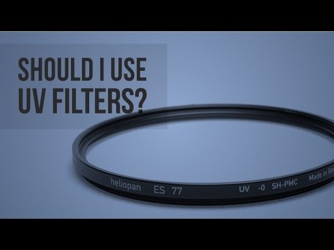 how to use uv filter for camera