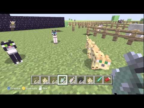 how to train your ocelot in minecraft