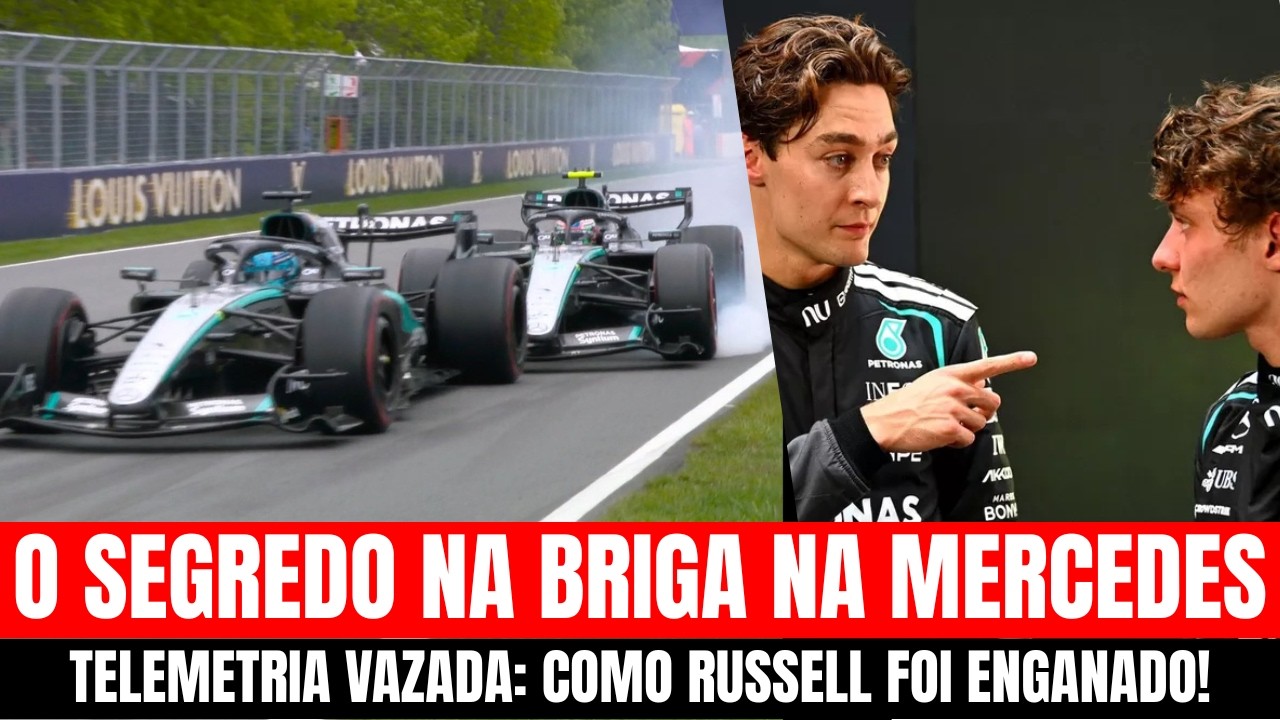 Kimi Antonelli vs George Russell: O que a Telemetria Revela sobre o GP do Canadá?