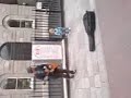 Finlay dancing in the street