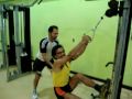 Javier Scollo entrena al Lic. Juan Lázara en Le Parc Club Italiano.MPG