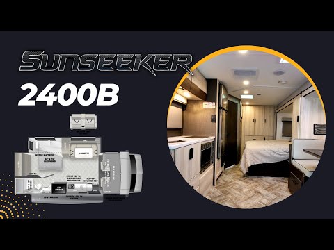 Thumbnail for Tour the 2023 Sunseeker 2400B (Class C Motorhome) Video