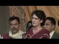 Priyanka Gandhi campaigns in UP