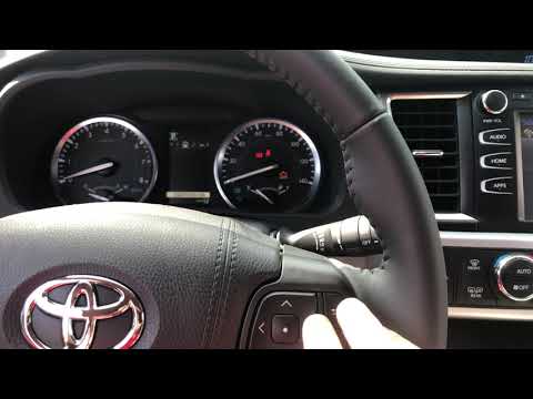 how to reset the maintenance required light on a 2019 toyota highlander