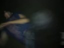 Oldham himself attempting a backflip