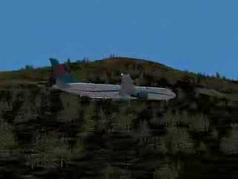 Flying into Innsbruck