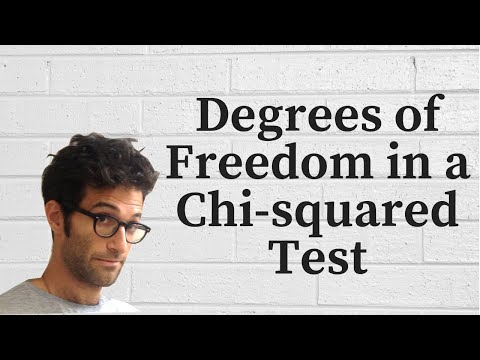 how to calculate degrees of freedom