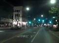 Downtown Oak Park Illinois at 1 AM Nightime Bike Ride