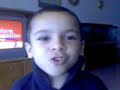 Jadriel canta el himno de Puerto Rico