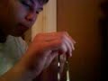 pick locking a long shackle lock with 1 tool