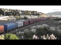 KiwiRail Freight Train Through Paremata