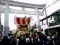 平成19年 東大阪市 枚岡神社秋郷祭 額田太鼓台(ふとん太鼓)1/3 一の鳥居