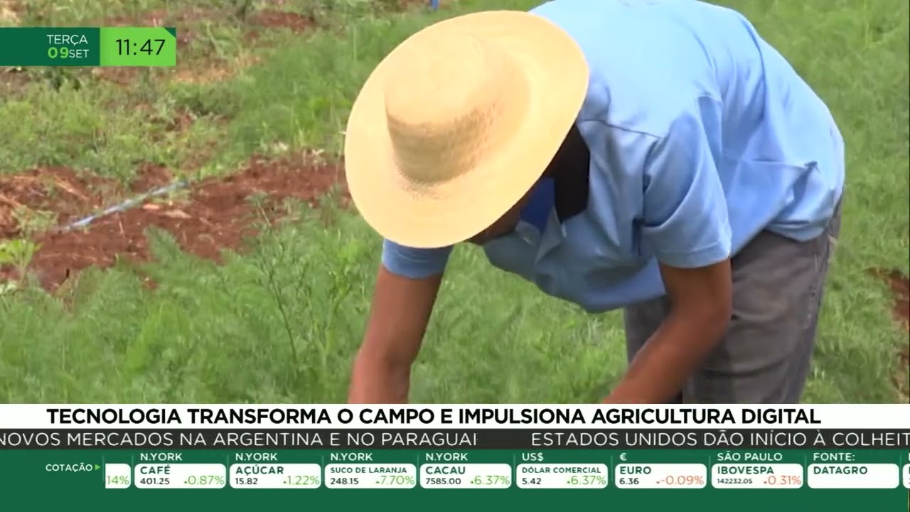 Tecnologia transforma o campo e impulsiona agricultura digital