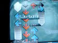 friend playing DDR (stepmania)