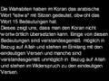 Sonnenanbeter besiegt mühelos einen stumpfsinnigen Wahabit