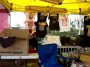 2008 VANS WARP TOUR DETROIT UNCLE AARON WORKING THE MERCH