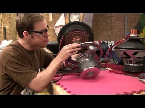 how to repair blown subwoofer