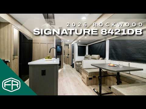 Thumbnail for 2026 Rockwood Signature Travel Trailer 8421DB Video