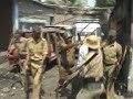 Stone throwing Police force of West Bengal - India Stone throwing Police force of West Bengal - India