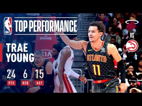 Video: Rookie Trae Young is DOMINANT In Victory Over Miami Heat | November 3, 2018