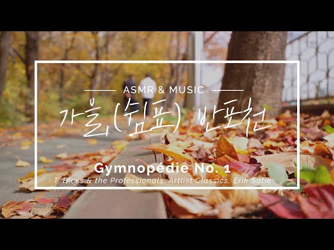 [4K] 🍁가을,(쉼표) 반포천 | 화면조정 No.06 #가을 #산책 #단풍 🍂