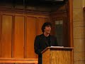 Neil Gaiman at Yale 4