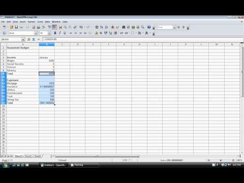 how to format budget in excel