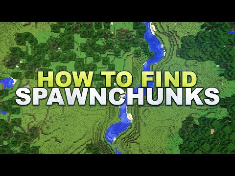 how to locate spawn chunks in minecraft