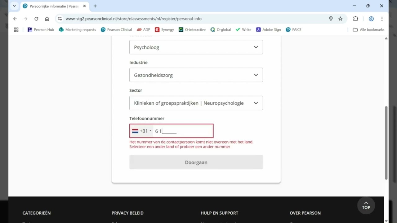 Video #2 account creation with org