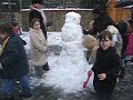 Playing in the snow Playing in the snow