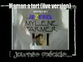 Mylene Farmer - Maman a tort - tele chanson 1984