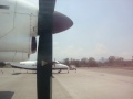 Taca Regional Atr 42-300 Taxi And Taking Off San Pedro Sula