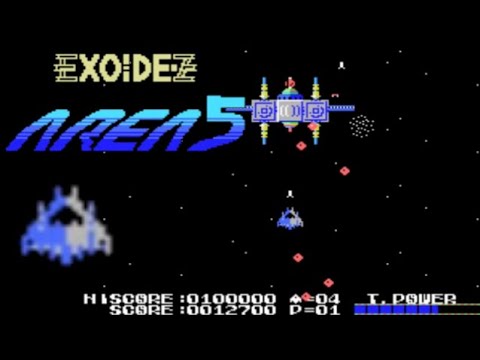 Exoide-Z Area 5 (1986, MSX, Casio)