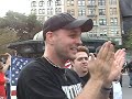 more folks arrive to union square to help wake up others to the truth about 9-11, and to bond in solidarity with folks from around the world.

luke rudkowski leads a march to cooper union for the premiere of 