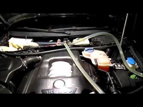 how to flush vw passat cooling system