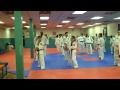 Tae Kwon Do class, b