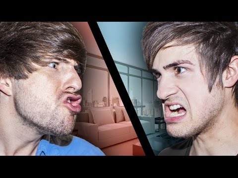 Contest - Bloopers & Deleted Scenes: http://smo.sh/StaringXTRAS Anthony and Ian decide to have a staring contest to decide who gets the last pizza roll. WHO WILL BLINK...