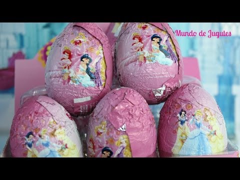 Huevos Kinder Sorpresa De las princesas Disney|Kinder Suprise Eggs Mundo de Jugutes