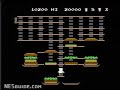 BurgerTime - NES Gameplay