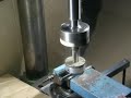 hexagon hole drilling using the vika attachment.
