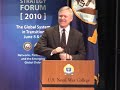 Click here to watch this video CSF 2010 | Secretary of the Navy Keynote Address