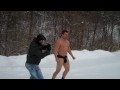 Seth the Silverback Petruzelli trains in Siberia