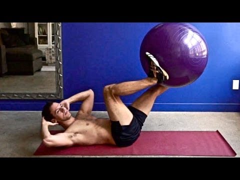 100 abs exercises on the ball