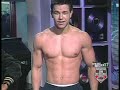 Mark Wahlberg does that belly roll thing!