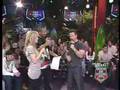 Mark Wahlberg does that belly roll thing!