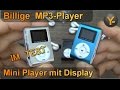 Billig MP3 Player im Test: Mini Player mit Display + Clip für 2,50€ / microSD bis 16GB / MP3 WMA WAV Billig MP3 Player im Test: Mini Player mit Display + Clip für 2,50€ / microSD bis 16GB / MP3 WMA WAV