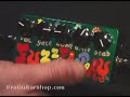 www.proguitarshop.com-the zvex fuzz factory is one of the earliest pedals invented by zachary vex, mr. zvex, and continues to be his most popular. it is the heir to the throne of the classic germanium fuzz boxes of the past, even using new old stock germanium transistors from the sixties. from this basic concept mr. zvex went nuts and added an unheard of level of control over all aspects of the tone, including a gate knob to control noise and tune feedback pitch, compression control, and a stability (or 