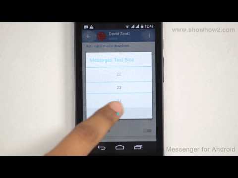 how to set text size in android