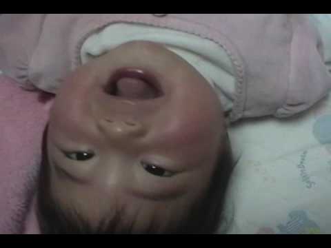 Children laugh of 4 Japanese vowels