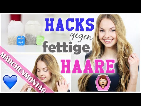 10 HACKS / Tipps gegen FETTIGE HAARE + coole VERLOSUNG | MädchenMontagMai | xLaeta
